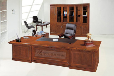 廠家直銷上海域暉家具 訂做優(yōu)質(zhì)實(shí)木大班臺(tái)與時(shí)尚老板桌